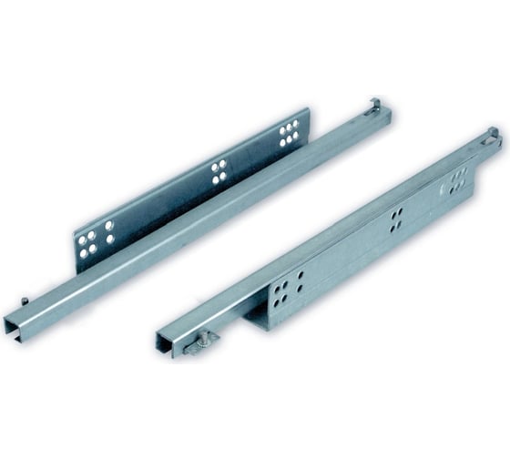 Направляющие Hafele Matrix runners UM A30 частичное выдвижение, 13-16 мм, soft-close, 500 мм 433.06.451 1