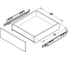 Направляющая Hafele Matrix runners UM S25 частичное выдвижение, 13-16 мм, soft-close, 350 мм 421.14.735 3