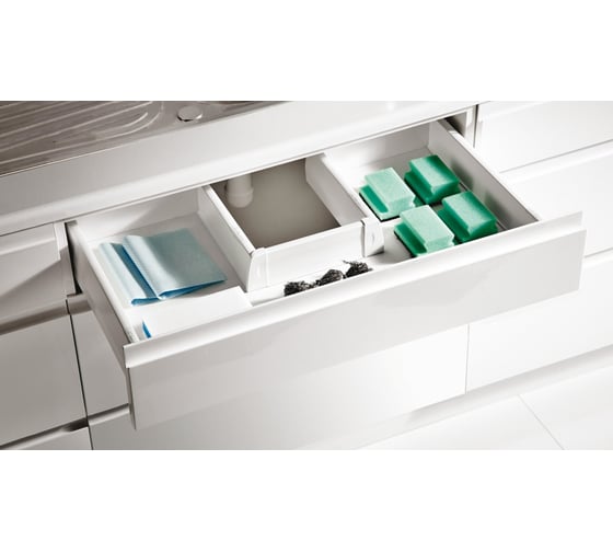 Боковины Hafele Matrix box P 92/450 мм, белая 513.00.724