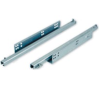 Направляющие Hafele Matrix runners UM A30 частичное выдвижение, 13-16 мм, soft-close, 450 мм 433.06.446