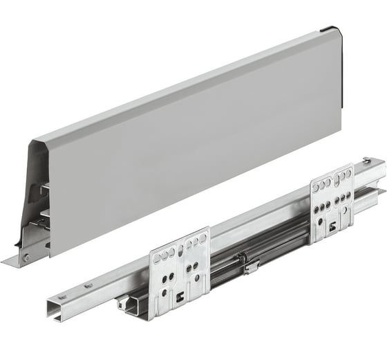 Комплект выдвижных ящиков Hafele Matrix box S35 серый, 120x450 мм SOFT C 552.54.694 1