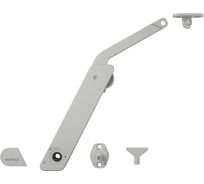 Механизм Hafele Free flap H 1.5, модель D Левый, серый 372.39.631