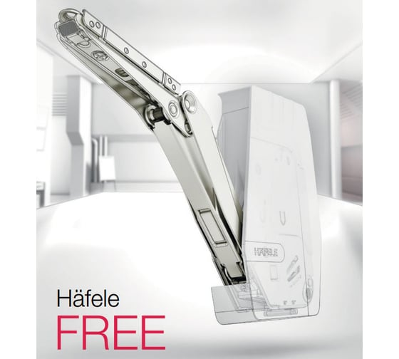 Механизм Hafele Free flap 3.15, модель E, левый механизм 372.91.244