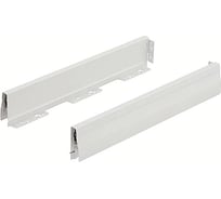 Боковины Hafele Moovit серия 1 белая металлик, 115x350 мм 553.53.722