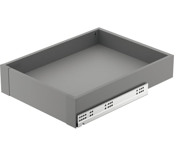 Комплект крепежа для фасада внутреннего ящика Hafele Matrix box A серый, H 89 мм 552.31.690 1