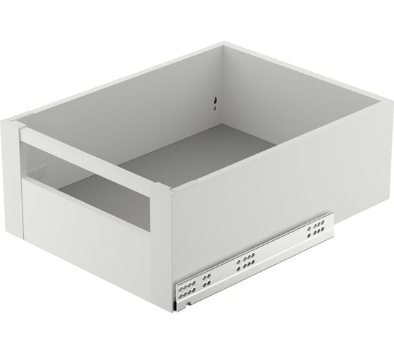 Комплект крепежа для фасада внутреннего ящика Hafele Matrix box A белый, H 175 мм 552.31.792
