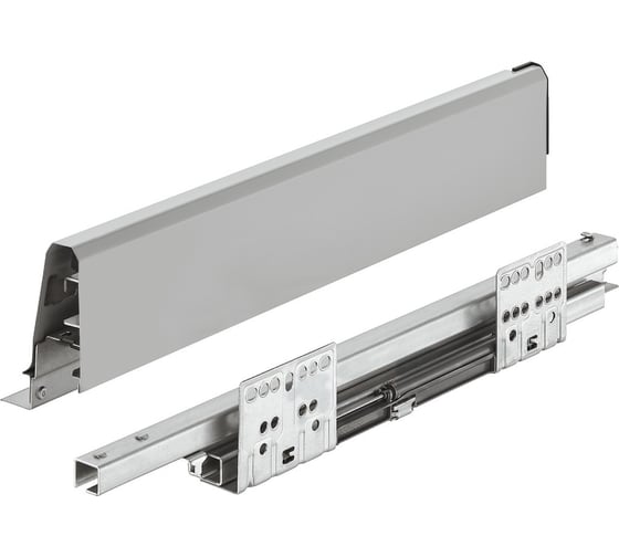 Комплект ящика Hafele Matrix box S 35 кг, серый, 84x270 мм SOFT C 552.56.690 1