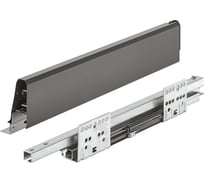 Комплект ящика Hafele Matrix box S35 антрацит, 84x450 мм, SOFT C 552.56.494