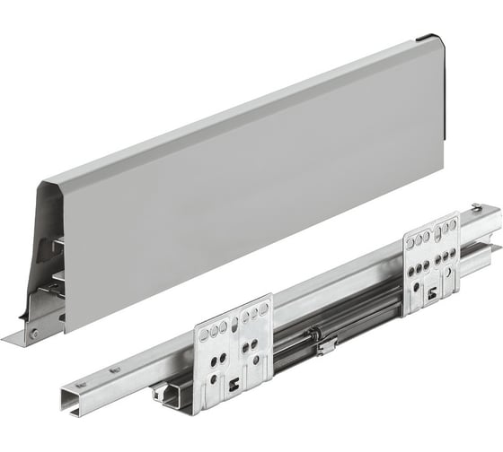 Комплект Hafele ящика Matrix box S35 серый, 120x500 мм, SOFT C 552.54.695 1