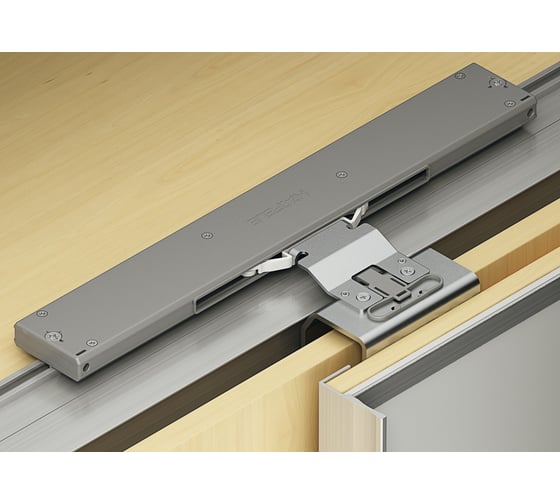 Комплект втяжного амортизатора для 3 дверей Hafele Slido F-Line41 35A Smuso 50 мм 402.36.401