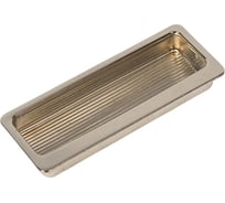 Мебельная ручка-раковина Hafele никелированная полированная 99x38 мм 155.01.546