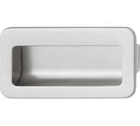 Мебельная ручка-раковина Hafele хром матовая 110x56 мм 155.00.565