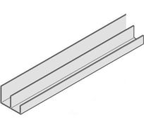 Направляющая шина Hafele Slido Fold 40 нижняя 2 м 409.60.902