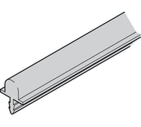 Нижний ходовой профиль Hafele Slido F-Line15 55A алюминиевый 2500 мм 402.23.602