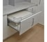 Выдвижная корзина Hafele Elegance 450 мм, без направляющих 549.07.814 1