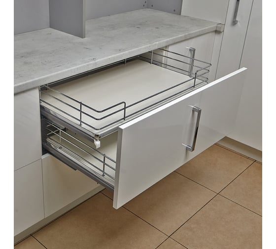Выдвижная корзина Hafele Elegance 900 мм, без направляющих 549.07.819 1