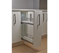 Бутылочница Hafele Elegance 150 мм, хром, левый монтаж 549.35.700