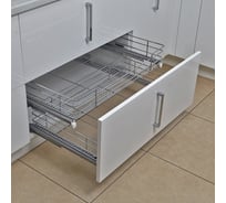 Выдвижная корзина Hafele Crystal 900 мм, без направляющих 549.07.219