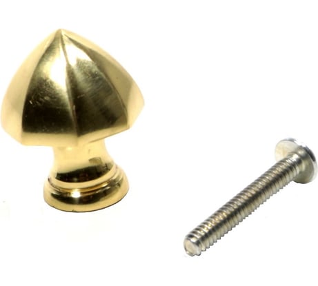 Мебельная ручка Левша L.Baskerville OCTAGON LB-031 латунь У2-0419.З