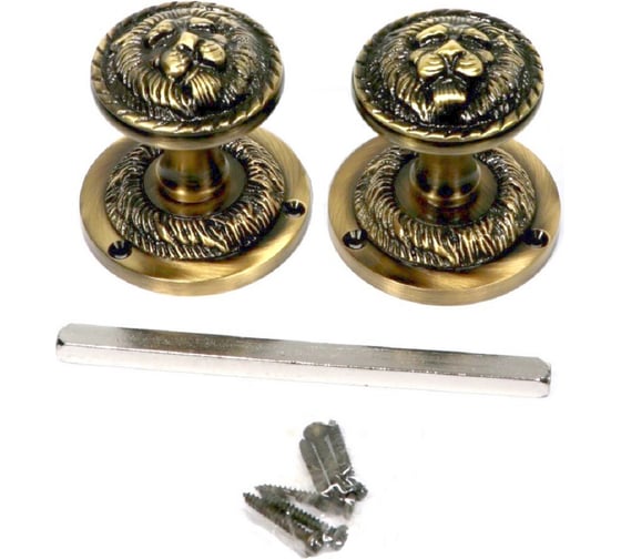 Дверные ручки Левша L.Baskerville EMPIRE LB-734 пара, бронза У2-1639.СБ
