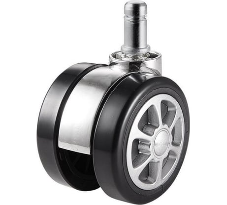 Колесо для кресла Brante 60 мм, на штыре м11, хромированное 104210