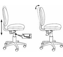 Компьютерное кресло бюрократ ch w797 lb tw 55