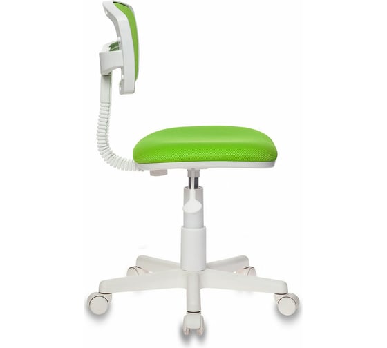 Детское кресло Бюрократ CH-W299 салатовый TW-03A/TW-18, сетка/ткань, крестовина пластик, пластик белый 1121965