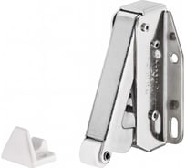 Пружинная защелка Hafele Quick +ответная планка, белая 245.55.913