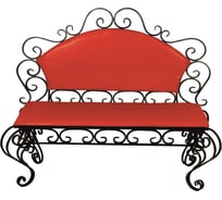 Кованый диван Станкоинструмент и оснастка Премиум 3 красный 4811381027540