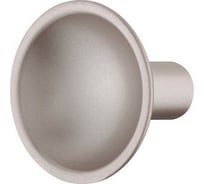 Мебельная ручка Hafele цинковая, антрацит, розово-серая, 35x30 мм 106.65.750