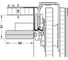 Комплект Hafele Slido Classic 50 VF S Smuso для 2 двери 50 мм 402.54.400 3