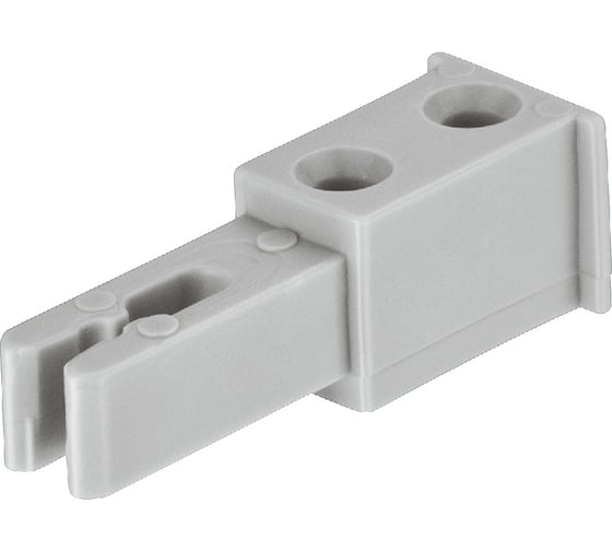 Серая дверная пробка Hafele Slido F-Line11 12A 404.74.003 1