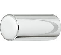 Мебельная ручка-кнопка Hafele серебристый антик,70x20/48 мм 120.01.042