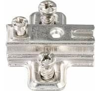 Крестовая монтажная планка Hafele A, евровинт, 4 мм 311.98.514