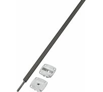 Стержень Hafele Planofit с резьбой крышкой, черный 2650 мм 407.90.271