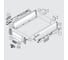 Ящик Hafele Tandem box M, серебристый, 600 мм 554.08.107 7