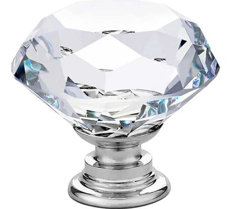 Ручка-кнопка Inred in.01.2020.0.pc кристалл хром 102288