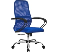 Кресло МЕТТА Su-c-8 подлокотники 101, основание 003, синий/синий z311589352