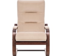Кресло Leset Оскар, орех текстура, ткань V 18 6761-8973