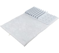Пластиковая сушилка с ковриком для сушки посуды VETTA 50x38 см, 359 г, ПП пластик, полиэстер 485-106