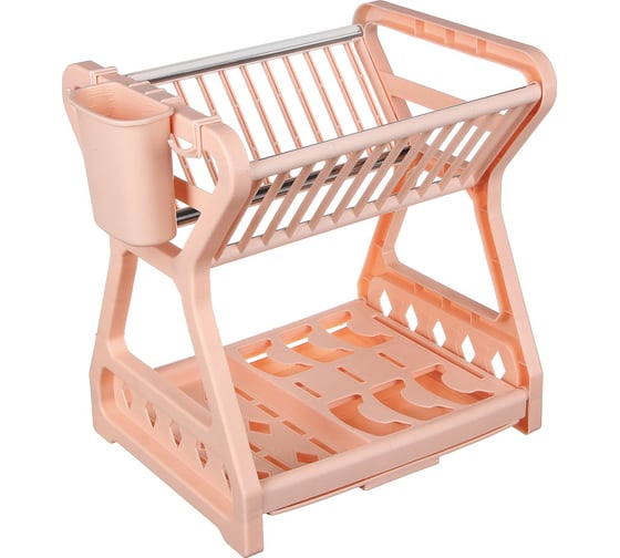 Сушилка для посуды VETTA 31x33x24 см, пластик, металл 485-105 1