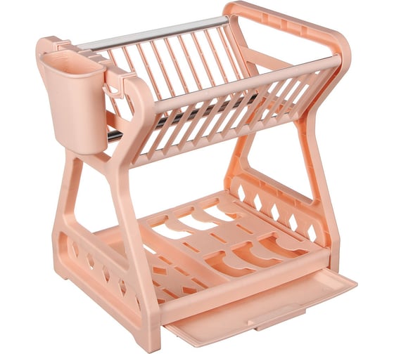 Сушилка для посуды VETTA 31x33x24 см, пластик, металл 485-105
