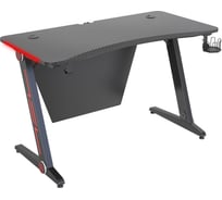 Игровой стол Cactus столешница мдф карбон, каркас черный CS-GTZ-BK-CARBON-RED 1563307