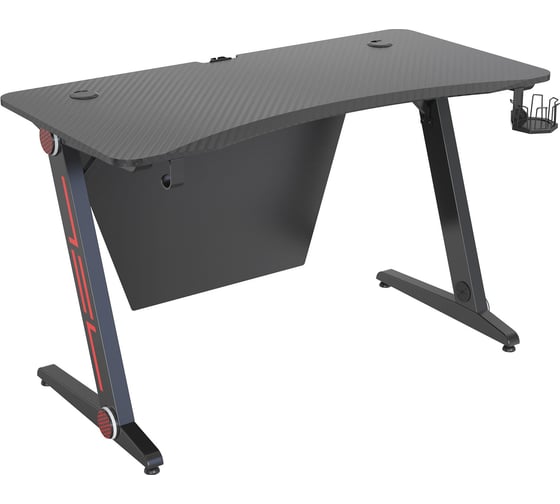 Игровой стол Cactus столешница мдф карбон, каркас черный CS-GTZ-BKRD-CARBON 1563592