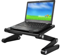 Стол для ноутбука Cactus серебристый, 26x38см CS-LS-T8-C 1373722