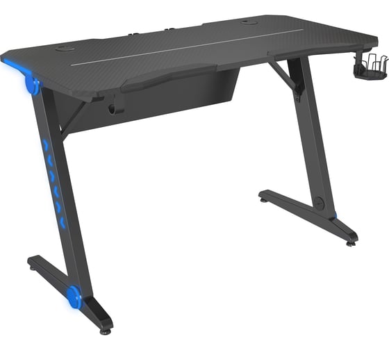 Игровой стол Cactus столешница мдф карбон, каркас черный CS-GTIZ-BK-CARBON-RGB 1563611 1