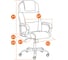 Кресло Tetchair bergamo 22 искусственная кожа, черное 36-6 19358 8
