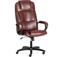 Кресло Tetchair bergamo 22 искусственная кожа, коричневое 2 tone 19356