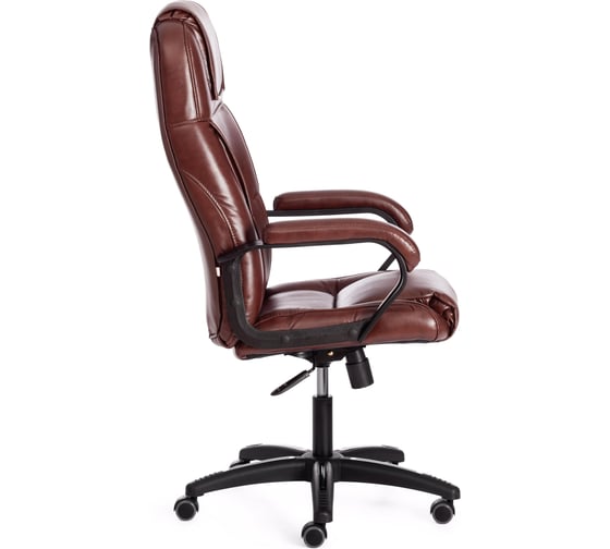 Кресло Tetchair bergamo 22 искусственная кожа, коричневое 2 tone 19356
