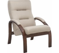 Кресло Leset Лион, орех текстура, ткань V18 6759-8997